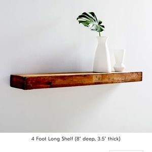 West Elm Reclaimed Wood Floating Shelf (4 foot)